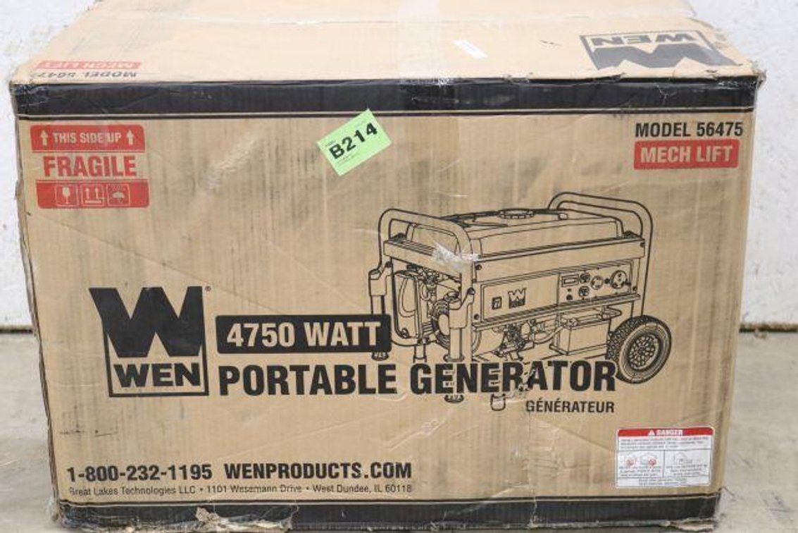 WEN 4750 WATT GENERATOR