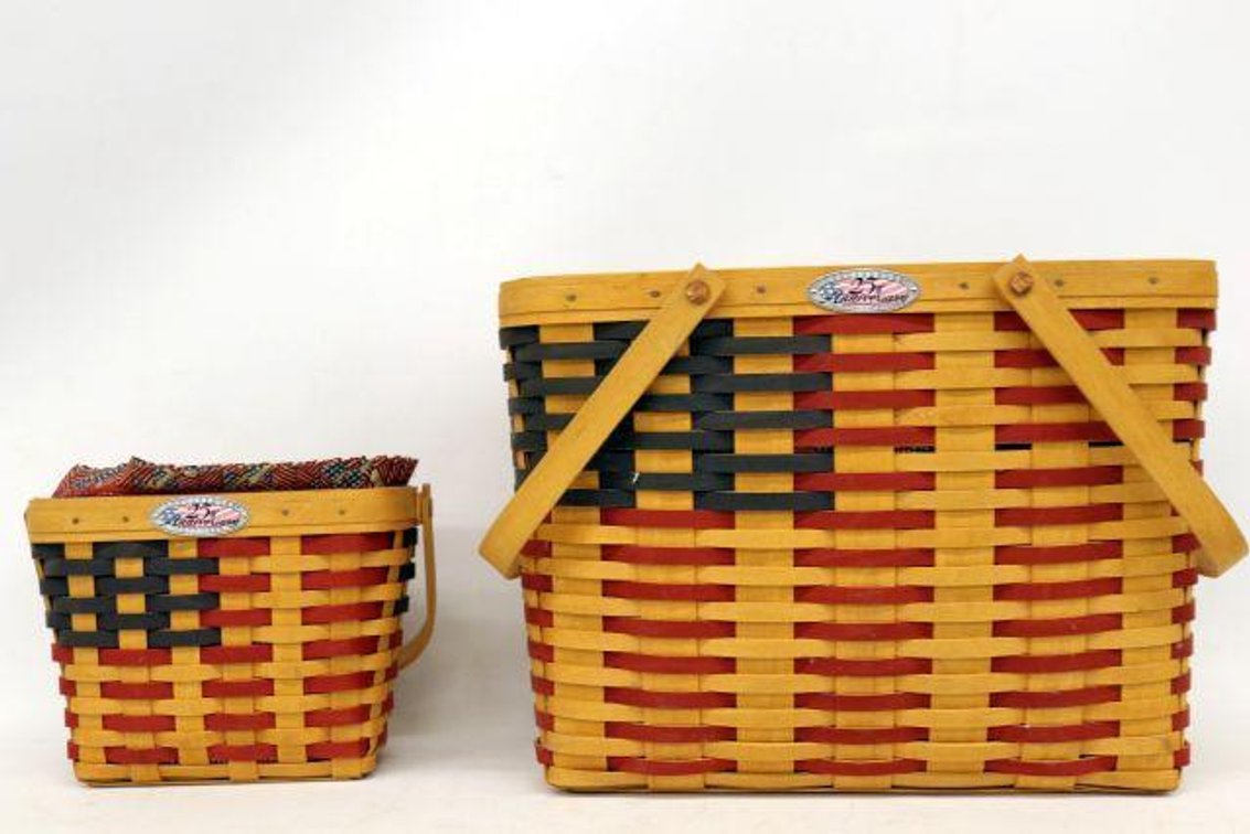 LONGABERGER 25TH ANNIVERSARY BASKETS