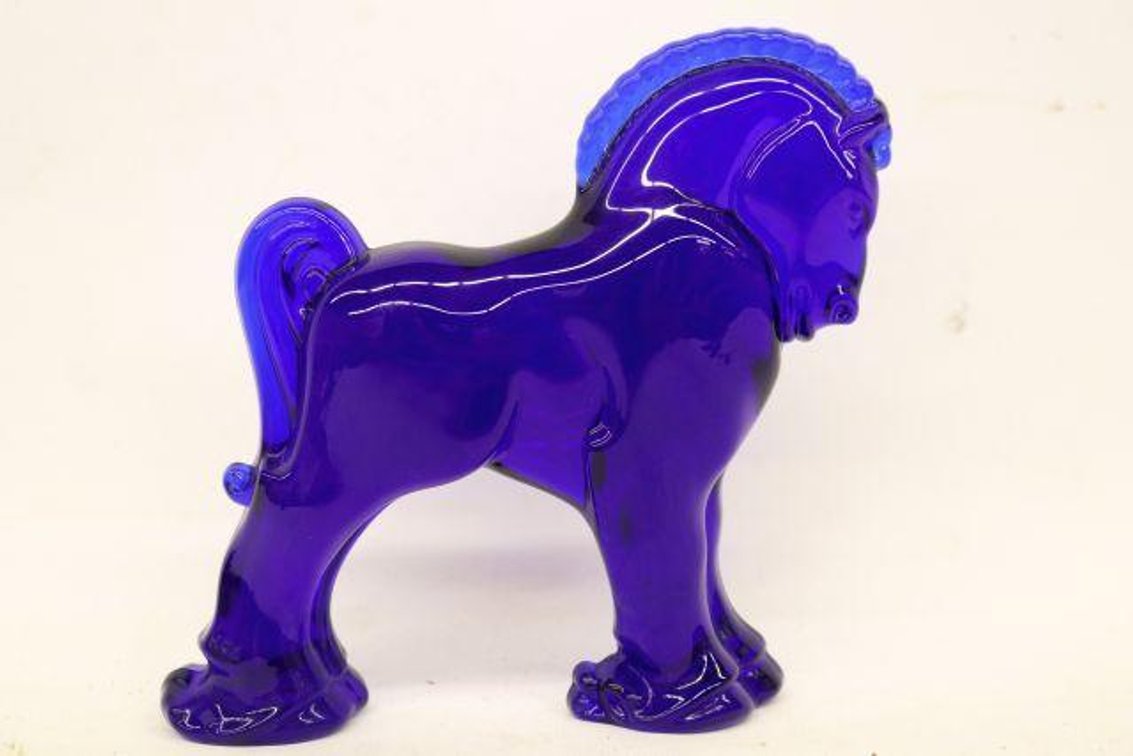 LONGABERGER COBALT CLYDESDALE