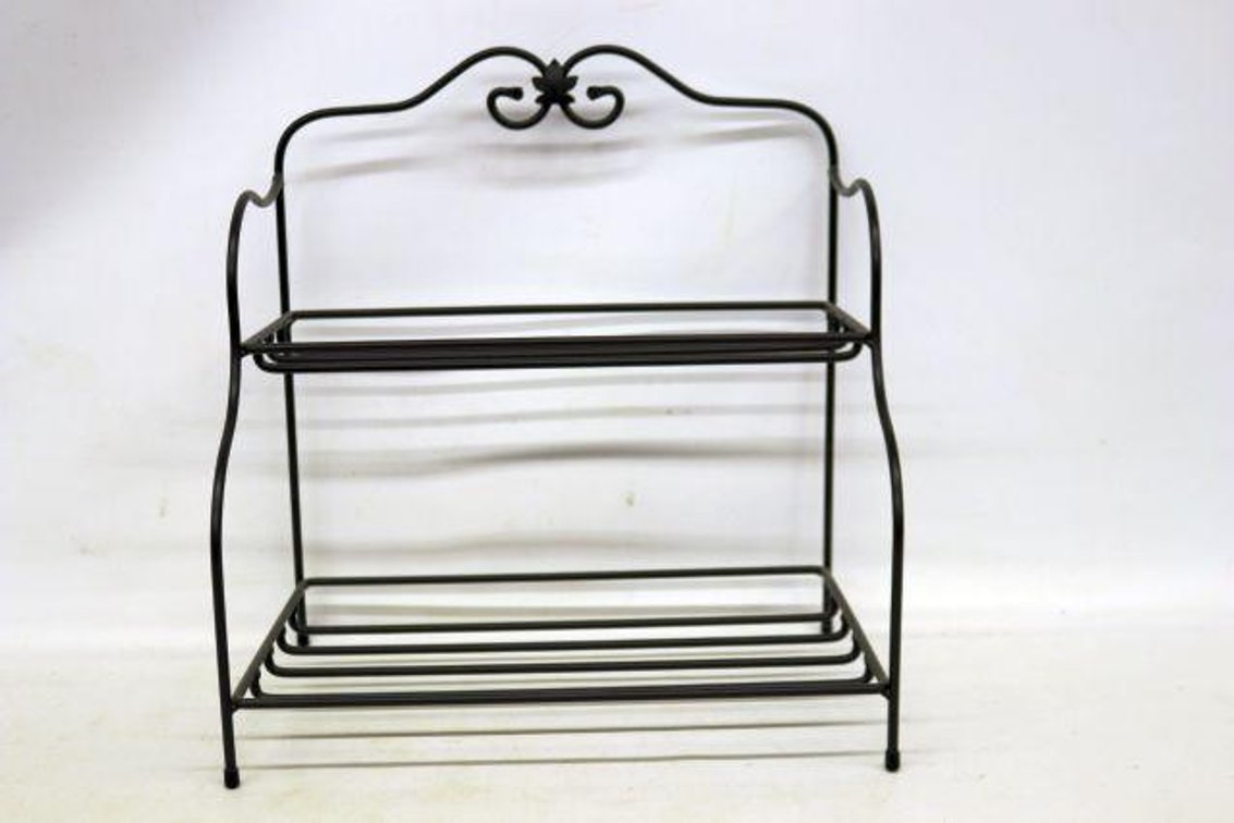 LONGABERGER HOSTESS FILE BASKET WROUGHT IRON STAND 