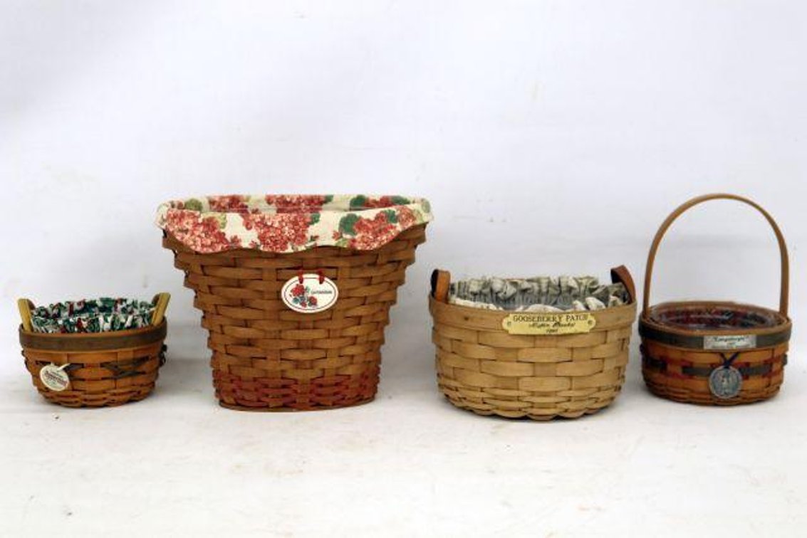 LONGABERGER AND AMERICAN TRADITIONS BASKETS