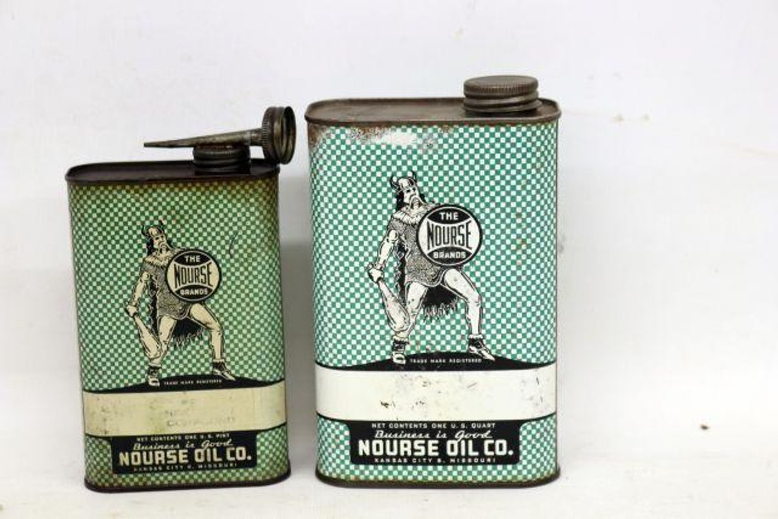 PETROLIANA COLLECTABLE NOURSE OIL CO. CANS