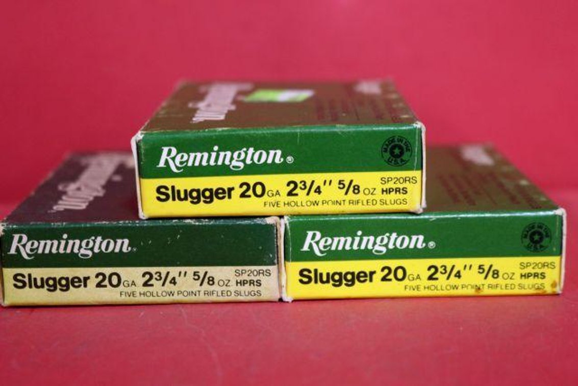 20 GAUGE DEER SLUGS