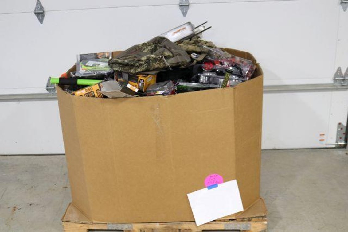 PALLET OF SPORTING GOODS