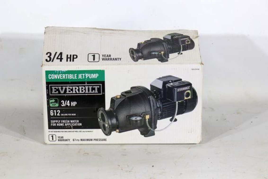 EVERBILT CONVERTABLE JET PUMP