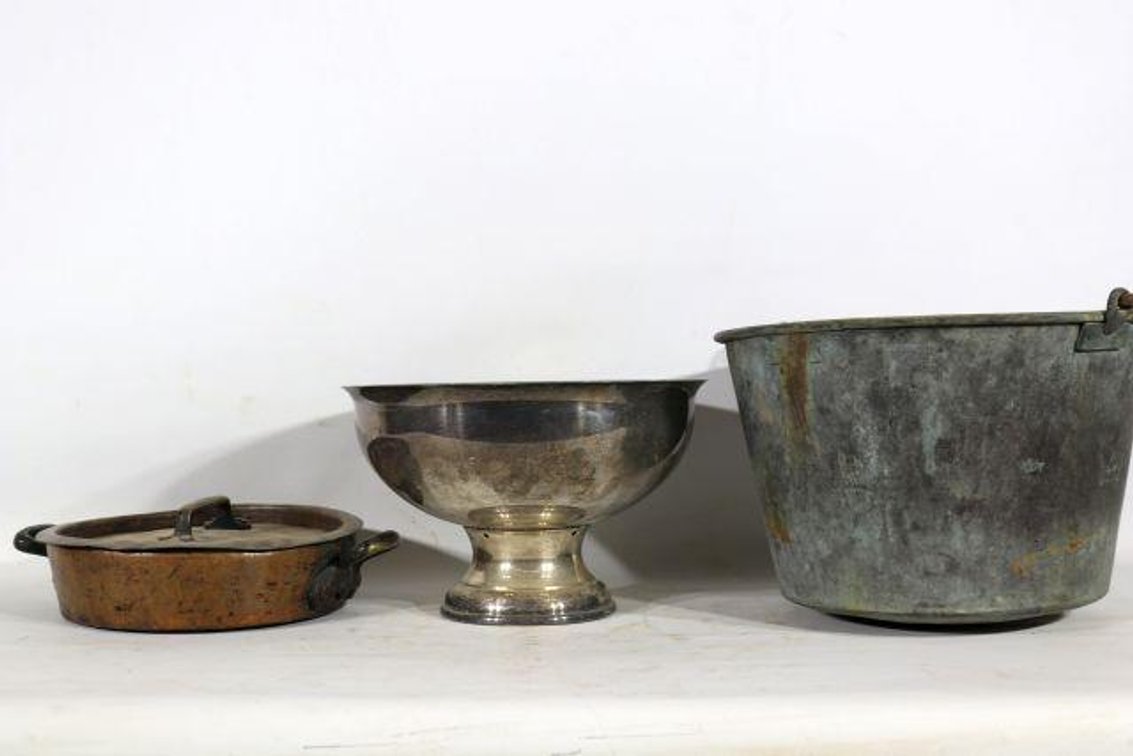 VARIOUS PAILS/POTS