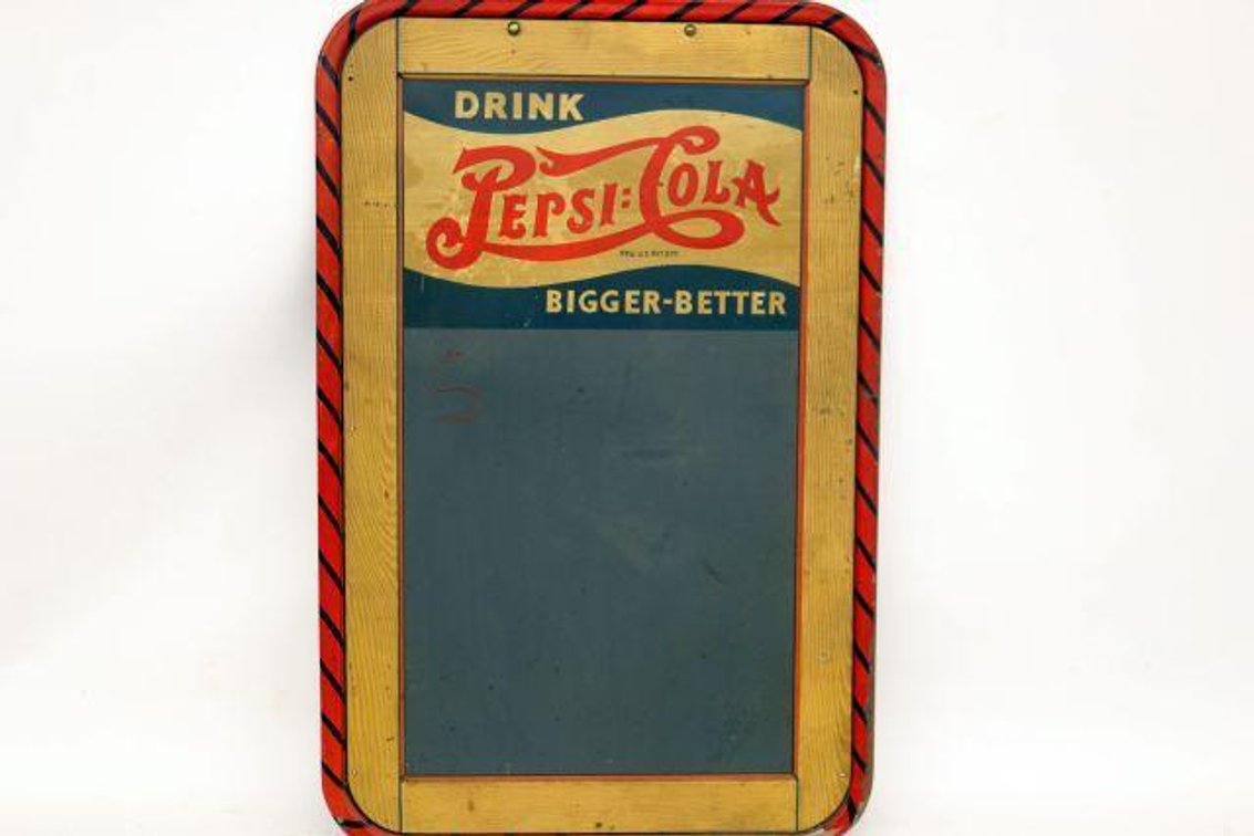 METAL PEPSI MENU BOARD