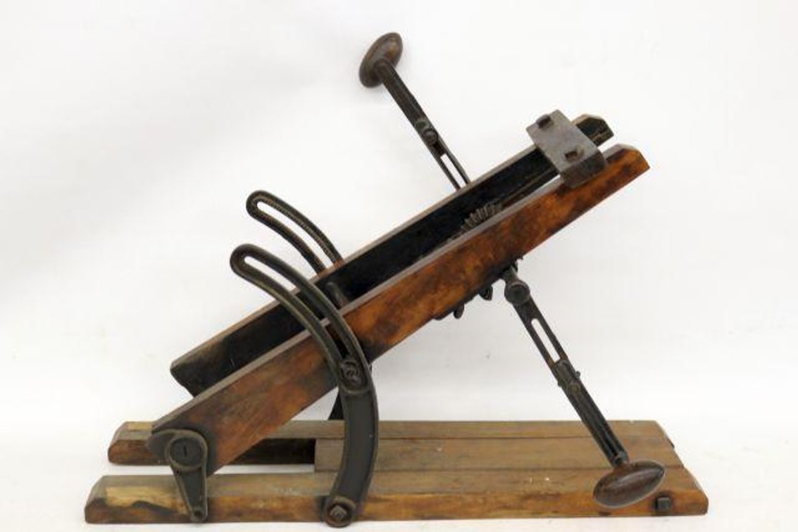 1872 HAND OPERATED BARN DRILL 