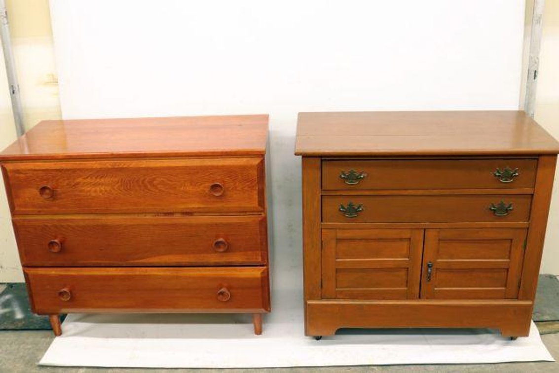 TWO DRESSERS