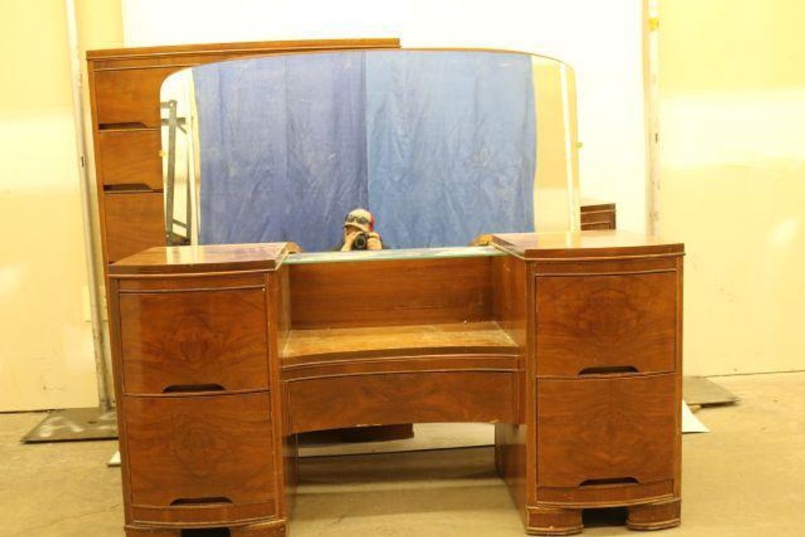 WOODEN BEDROOM SET