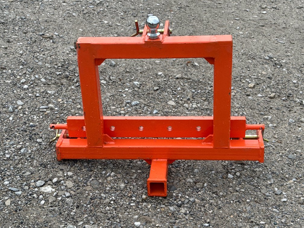 3PT GOOSENECK HITCH AND DRAWBAR