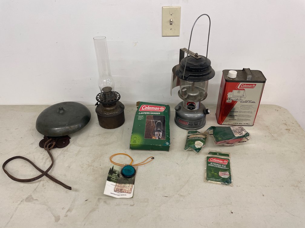 LAMP, LANTERN, GONG