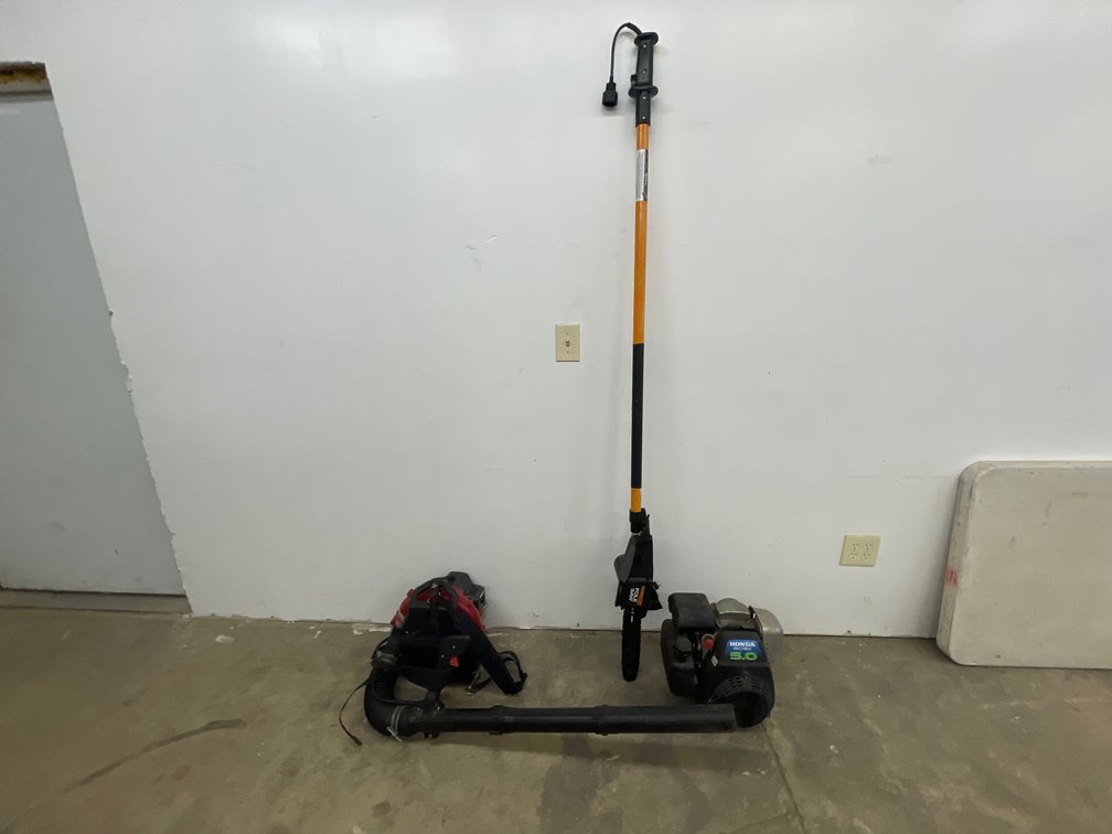 BLOWER, POLE SAW, MOTOR