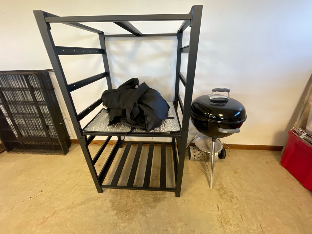 WOOD RACK & GRILL