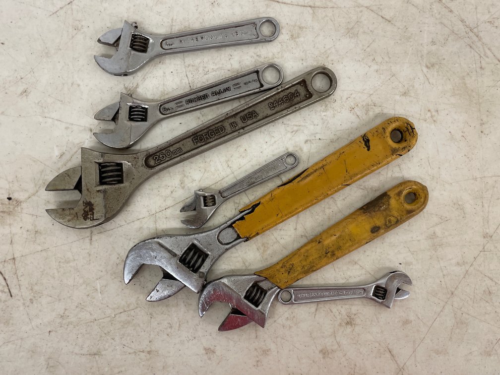 ADJUSTABLE WRENCHES