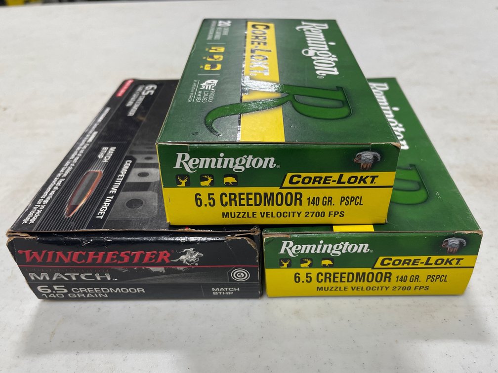 6.5 CREEDMOOR AMMO