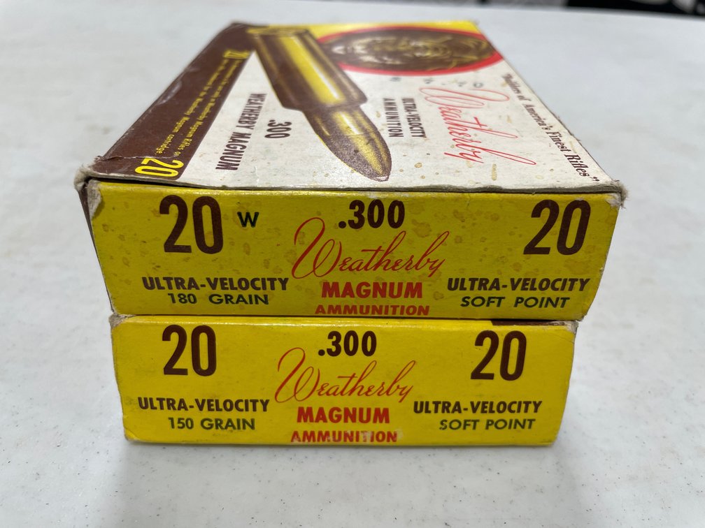 300 WEATHERBY MAG AMMO