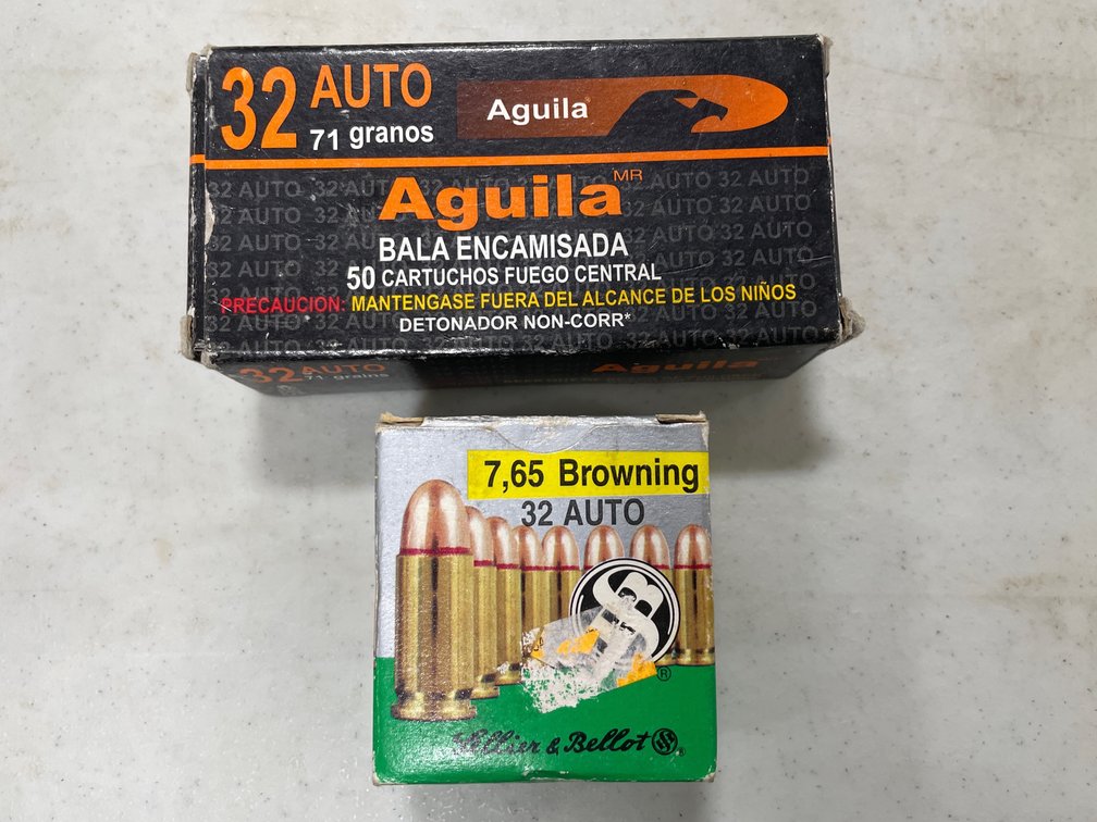 32AUTO AMMO