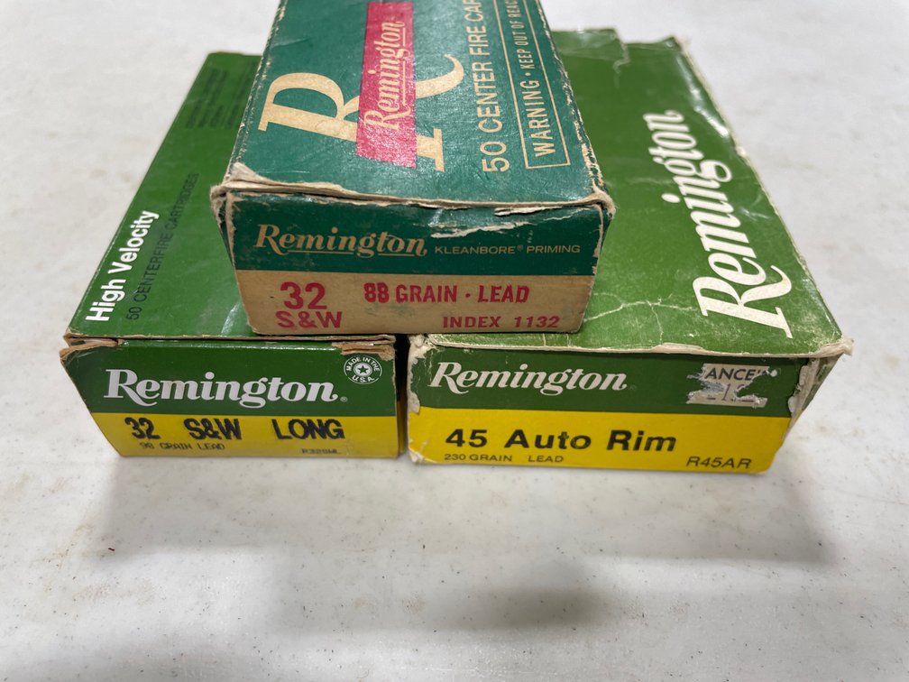 32 S&W (L) & .45AR AMMO