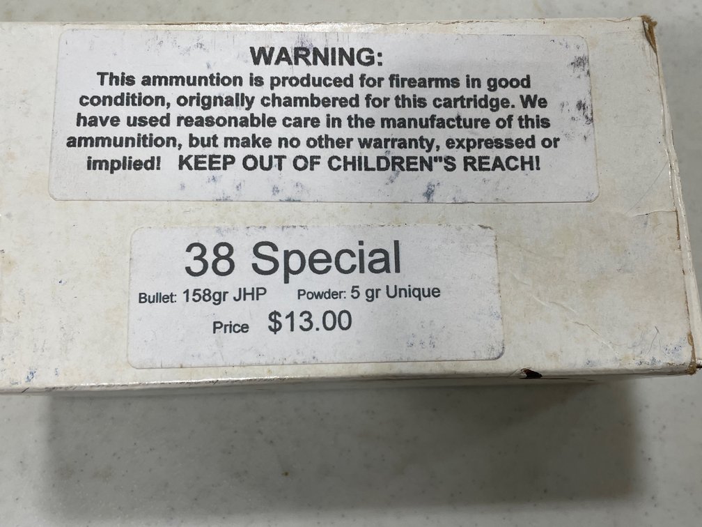 38SPL AMMO