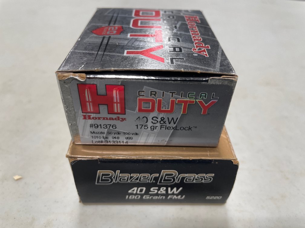 40S&W AMMO