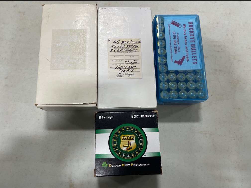 45COLT HP AMMO