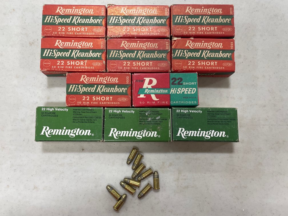 22 SHORT AMMO