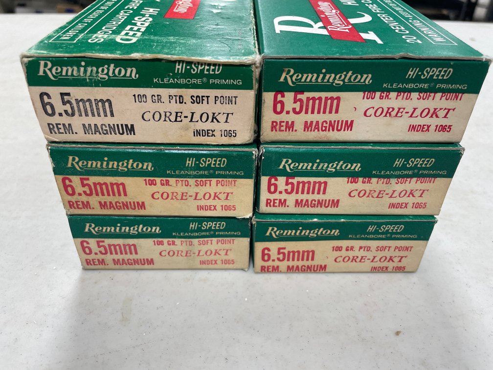 6.5 REM MAG AMMO
