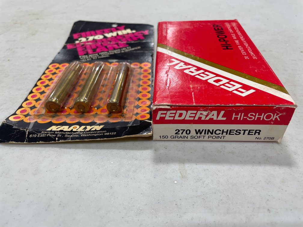 270WIN AMMO & FLARES