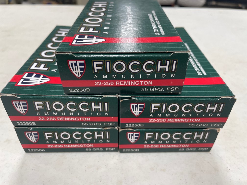 22-250 AMMO