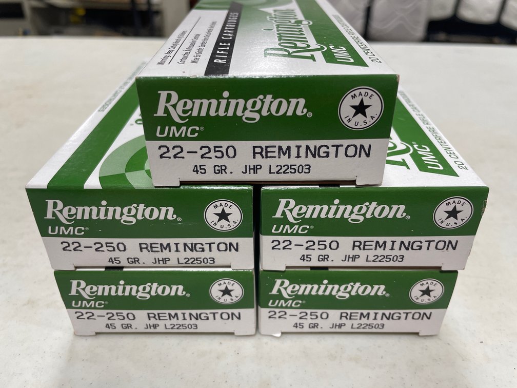 22-250 AMMO