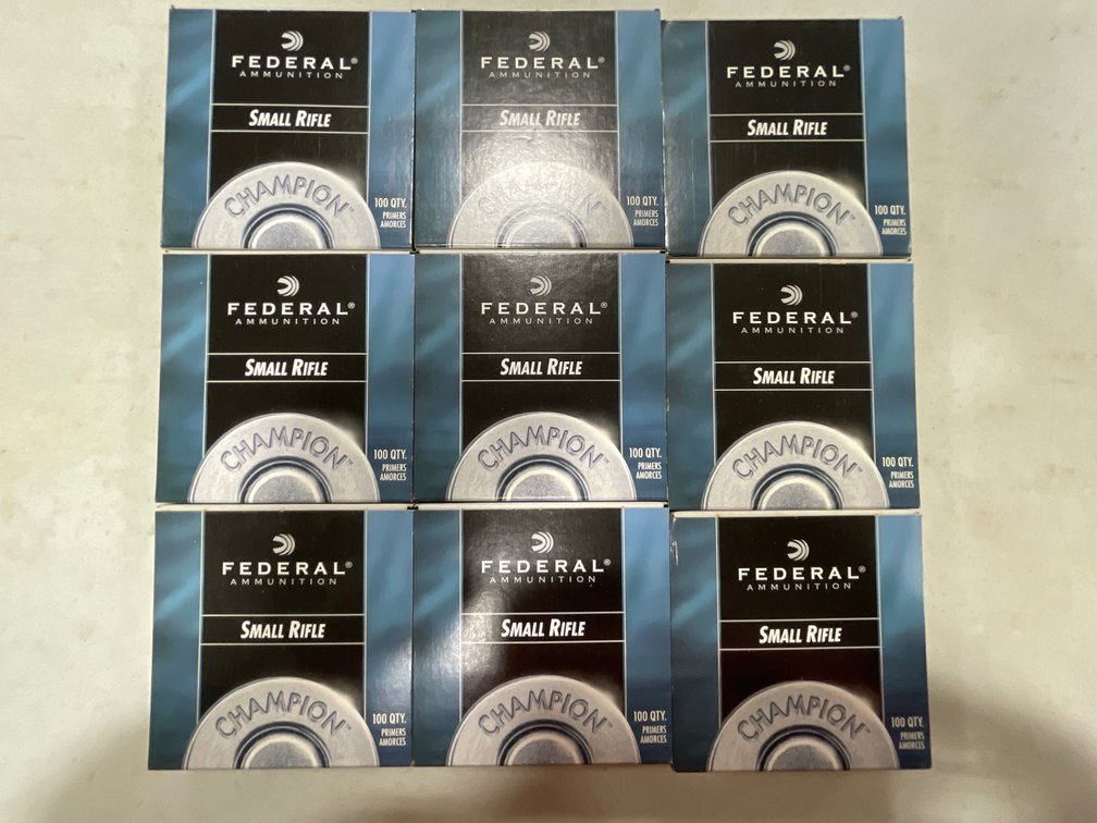 SMALL RIFLE PRIMERS