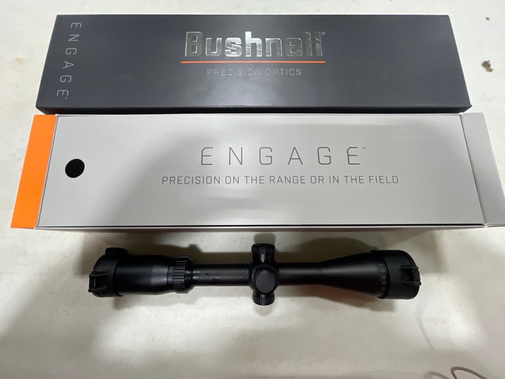 BUSHNELL 4-12X40 SCOPE