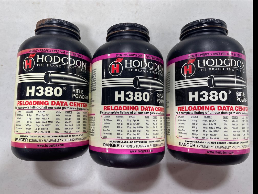 H380 RIFLE POWDER