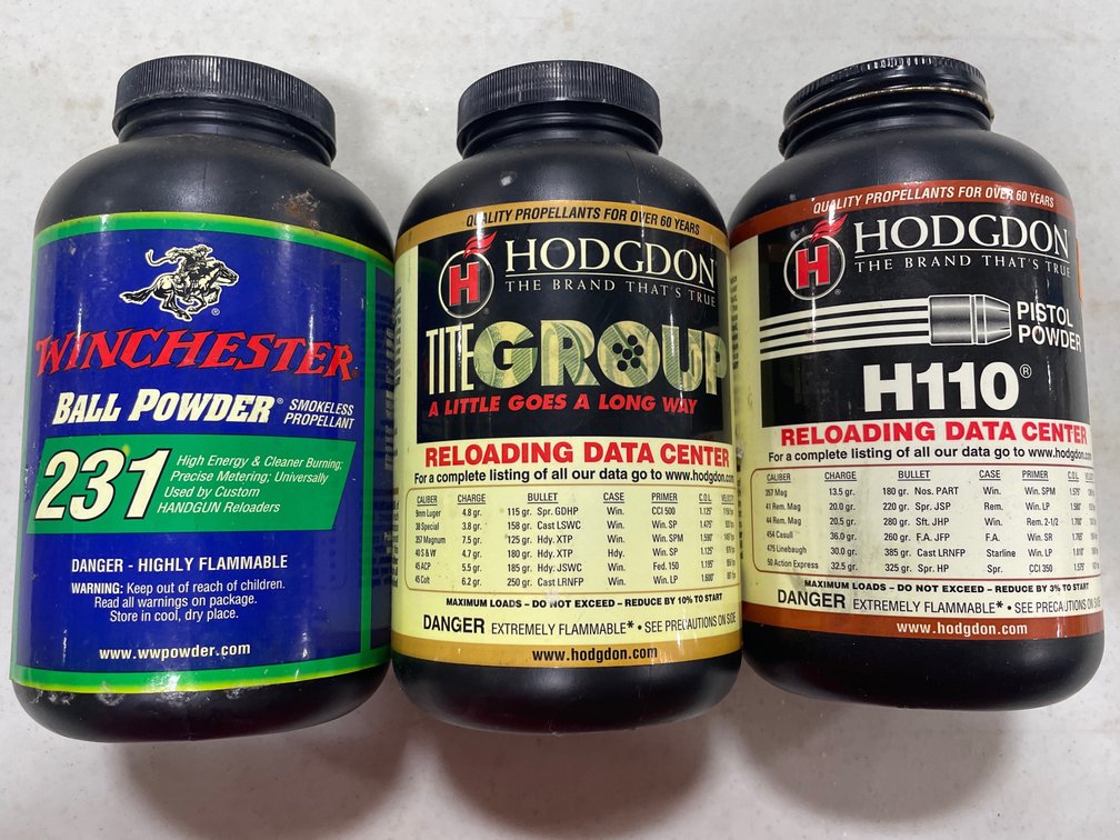 PISTOL POWDER