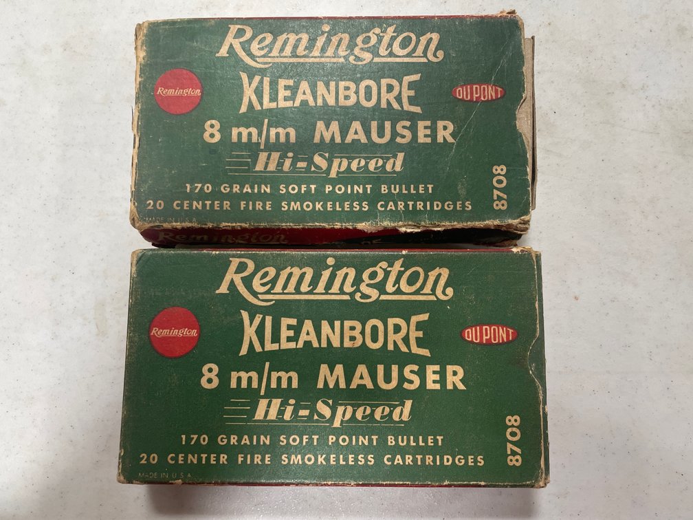 8MM MAUSER AMMO