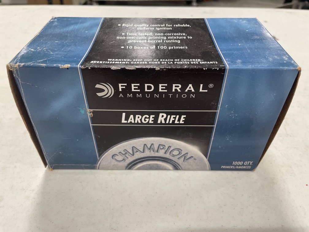 LARGE RIFLE PRIMERS