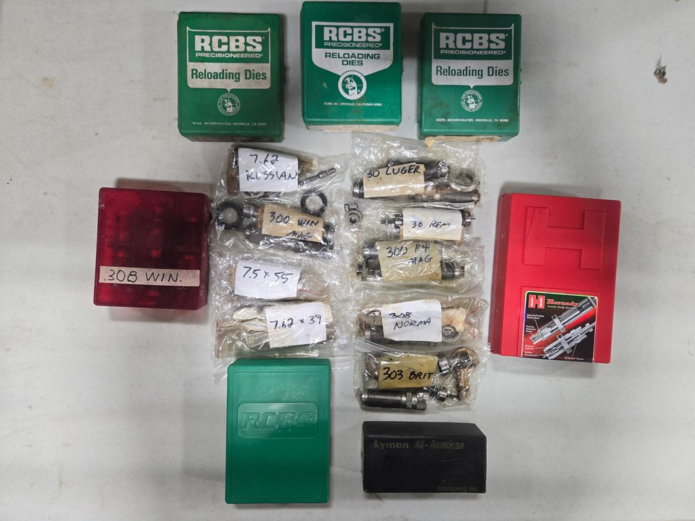 30CAL RELOADING DIES