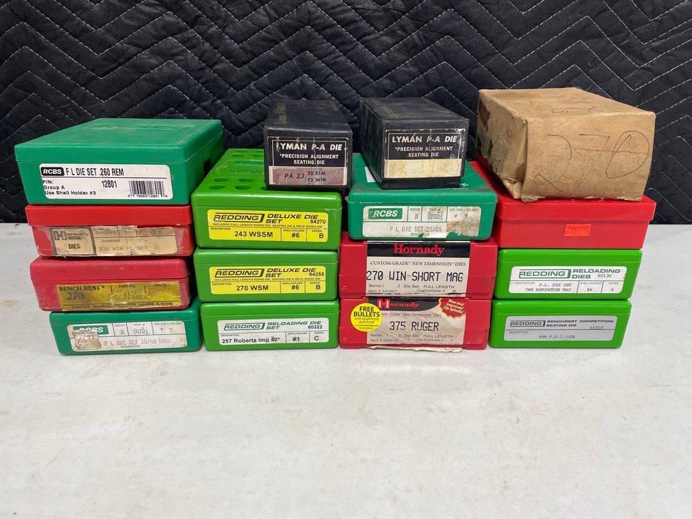 RIFLE RELOADING DIES