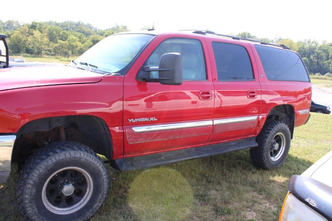 2002 GMC Yukon XL Multipurpose Vehicle (MPV), VIN # 1GKFK16Z32J317188