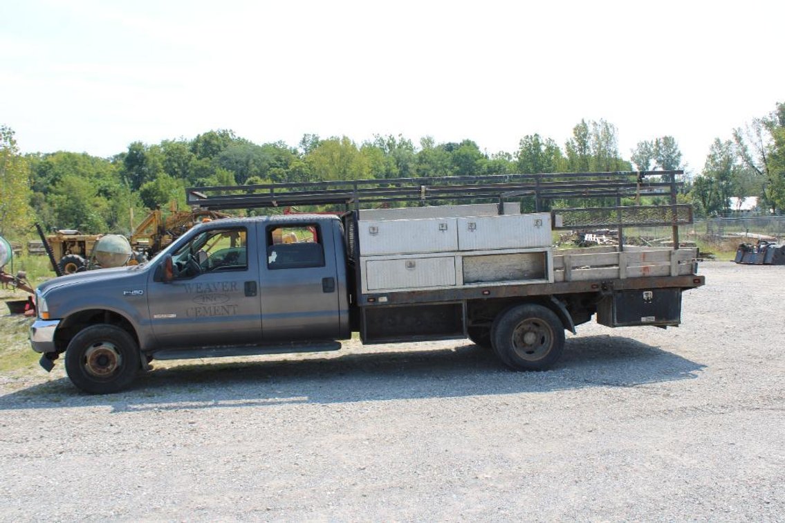 2003 Ford F-450 Pickup Truck, VIN # 1FDXW47P43EC19831