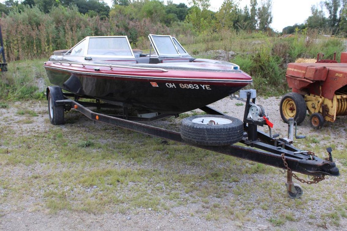 1981 BAJA 184BR BOAT W/ TRAILER