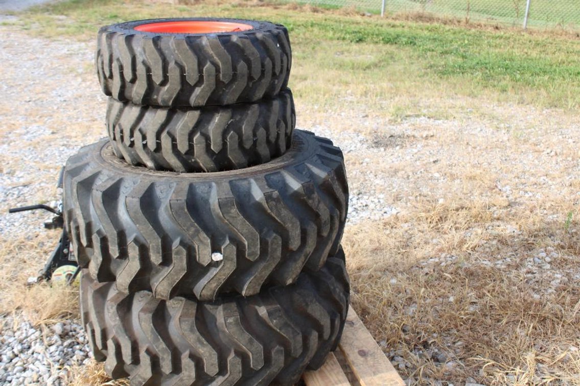 KUBOTA TRACTOR RIMS AND TIRES 