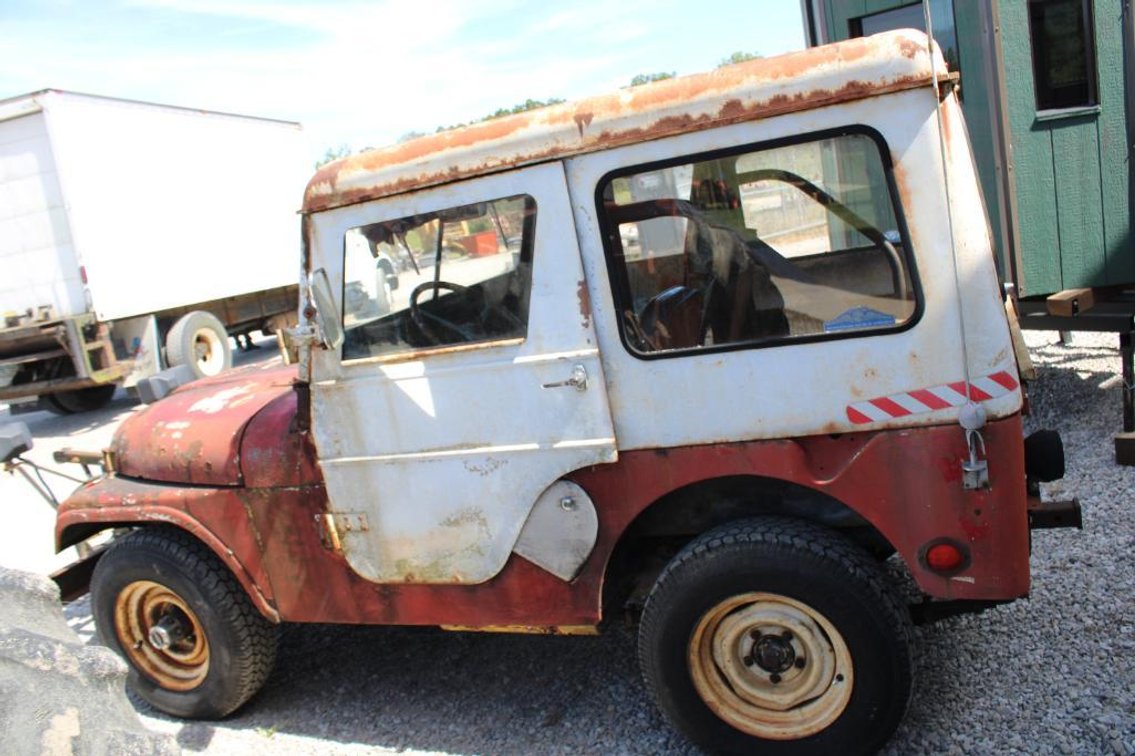 1956 WILLY M38 AI AD JEEP
