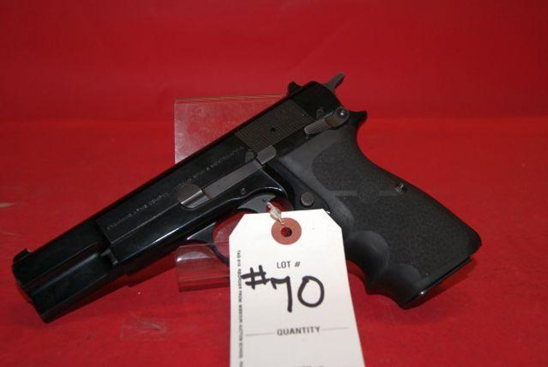 BROWNING 9MM LUGER HI POWER SEMI AUTO PISTOL