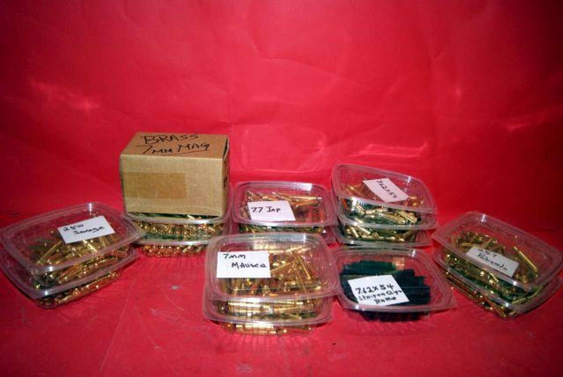 EMPTY BRASS & STRIPPER CLIPS
