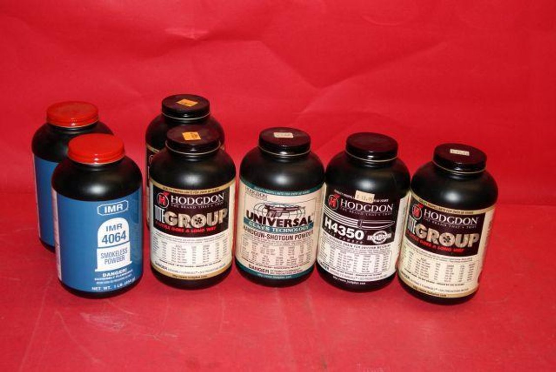 7 CONTAINERS OF POWDER
