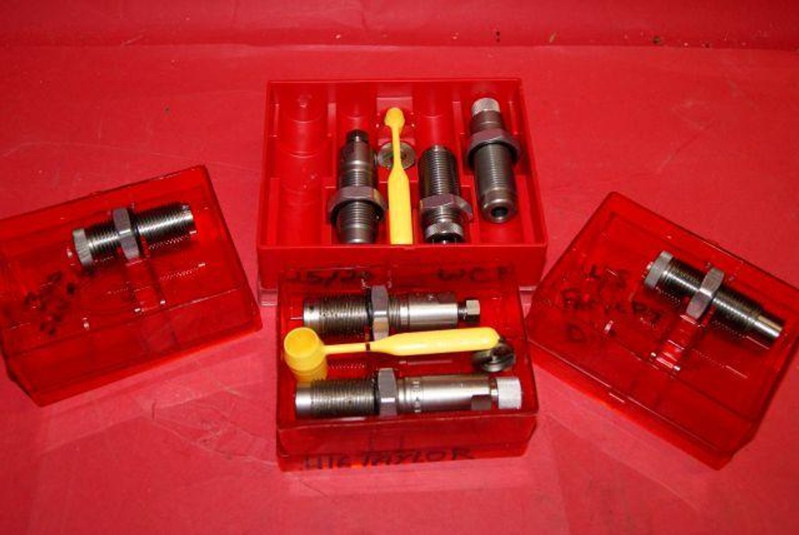 25-20 WCF, 416, 45-70 CRIMP, 300 SAVAGE CRIMP DIES