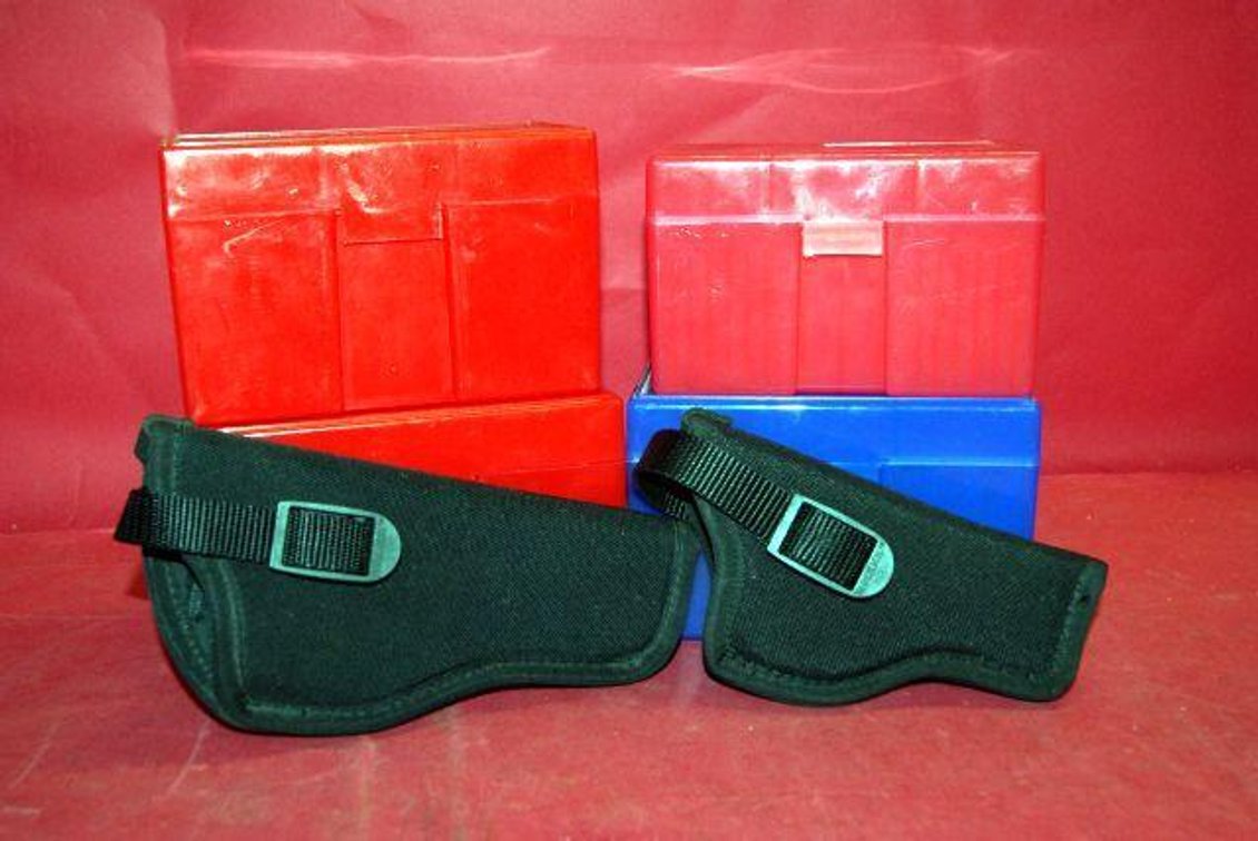 HOLSTERS AND AMMO CONTAINERS