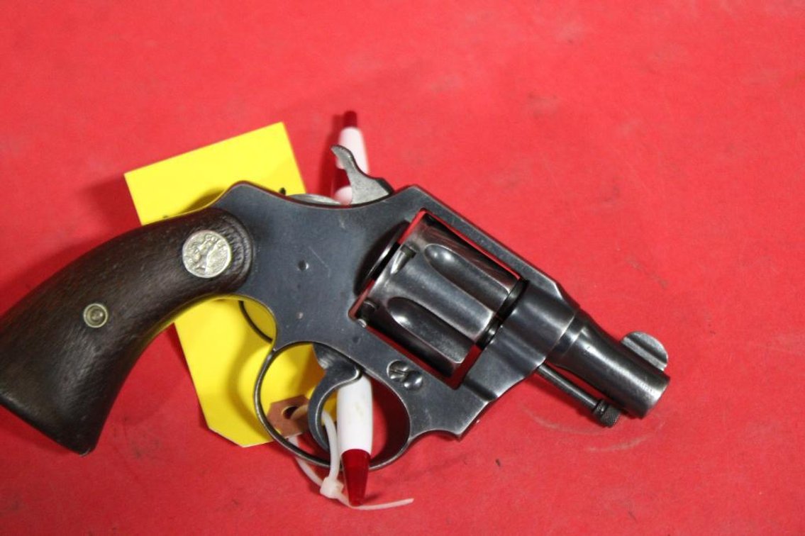 COLT BANKERS SPECIAL .38COLT REVOLVER
